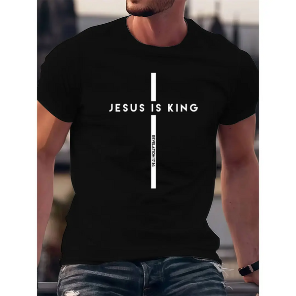 Jesus Is King With Cross (her)