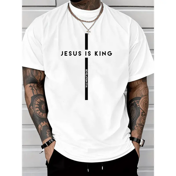 Jesus Is King With Cross (her)