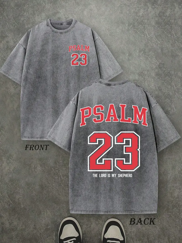 Psalm 23 Christian T-Shirt (her)