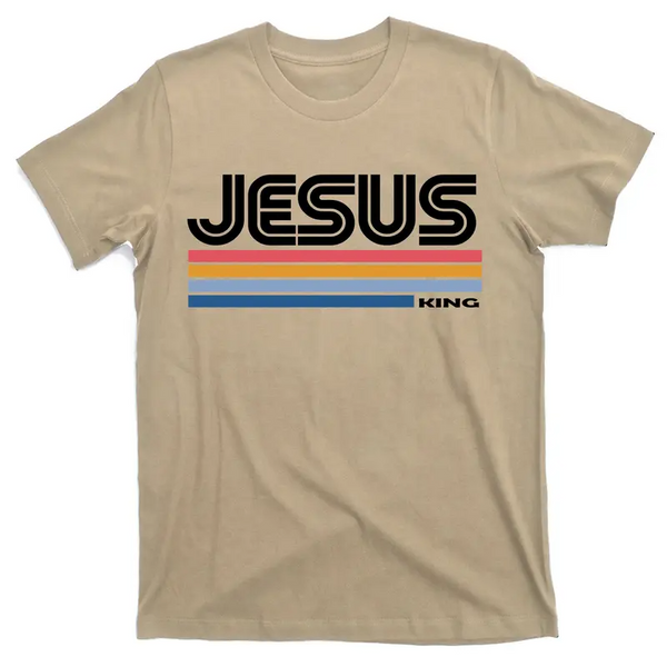 Retro Jesus King T-Shirt (her)