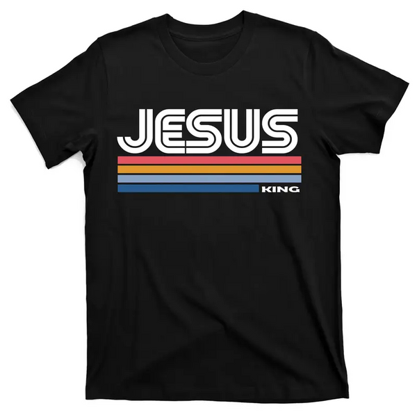 Retro Jesus King T-Shirt (her)