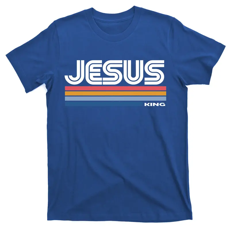 Retro Jesus King T-Shirt (her)