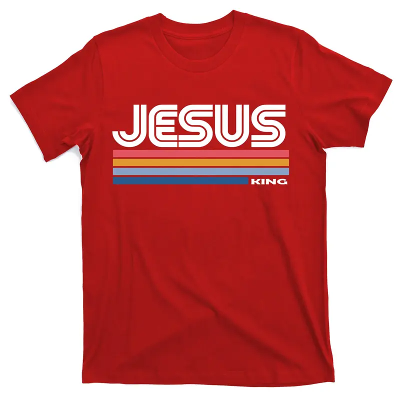 Retro Jesus King T-Shirt (her)