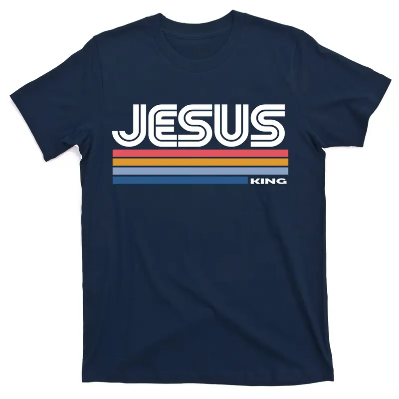 Retro Jesus King T-Shirt (her)
